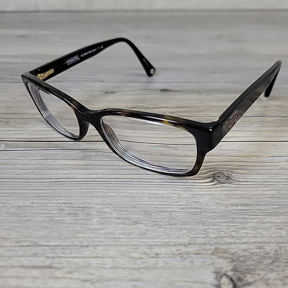Coach Eyeglasses BROOKLYN HC 6040 5001 Dark Tortoise 50-16-135 Womens‎ Frames